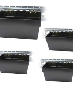 Mytee Products (Paquete de 4) Bote de Almacenamiento Pesado