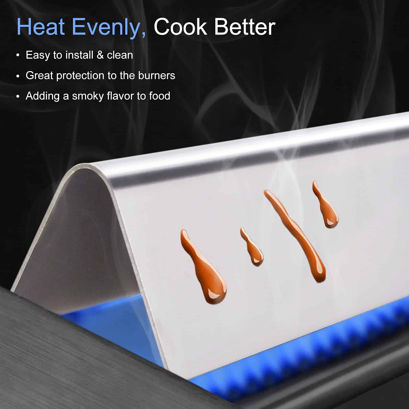 Criditpid 17.5 pulgadas Acero Inoxidable 7620 7621, Barra - Imagen 7