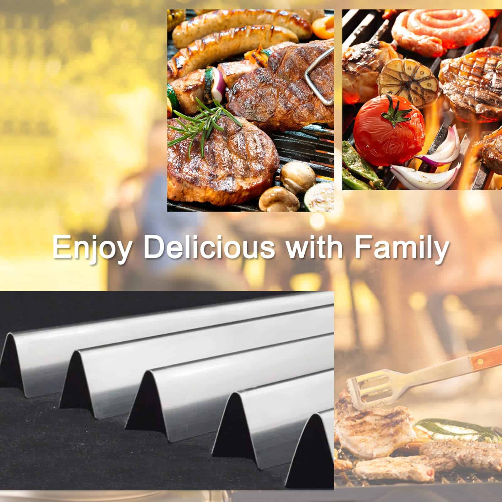 Criditpid 17.5 pulgadas Acero Inoxidable 7620 7621, Barra - Imagen 8