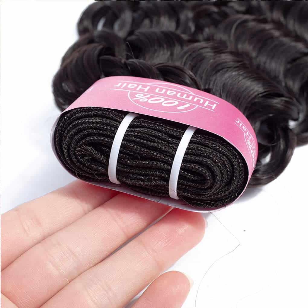 1 Paquete de Cabello Humano ondulado en agua 10A Brasileño - Imagen 5