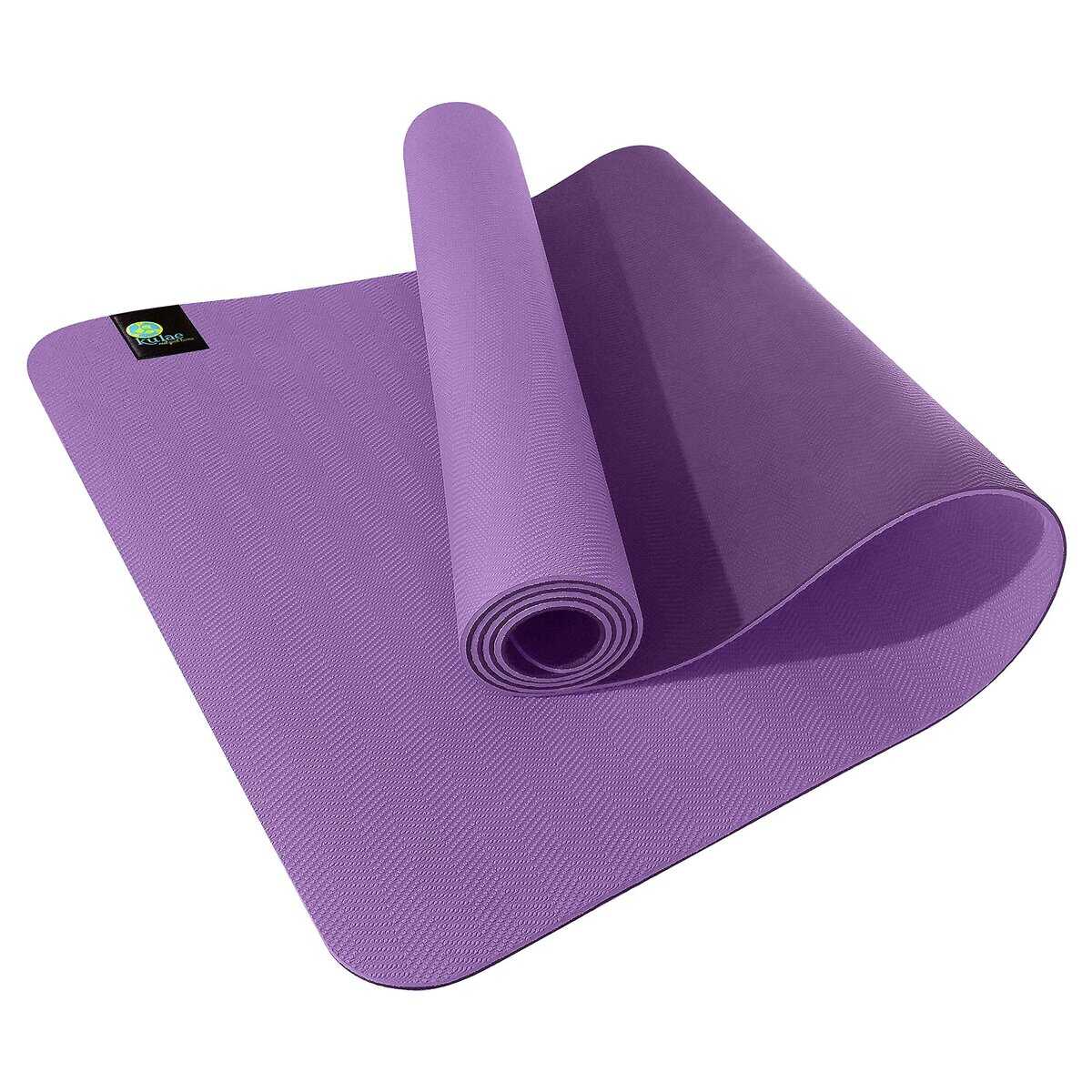 Tapete de Yoga kulae 4mm ECOmat - Ecológico, Reversible,