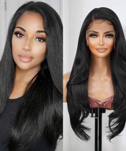 Pelucas HD de Encaje Frontal Recto y Rizado GLAM21USA 13X6