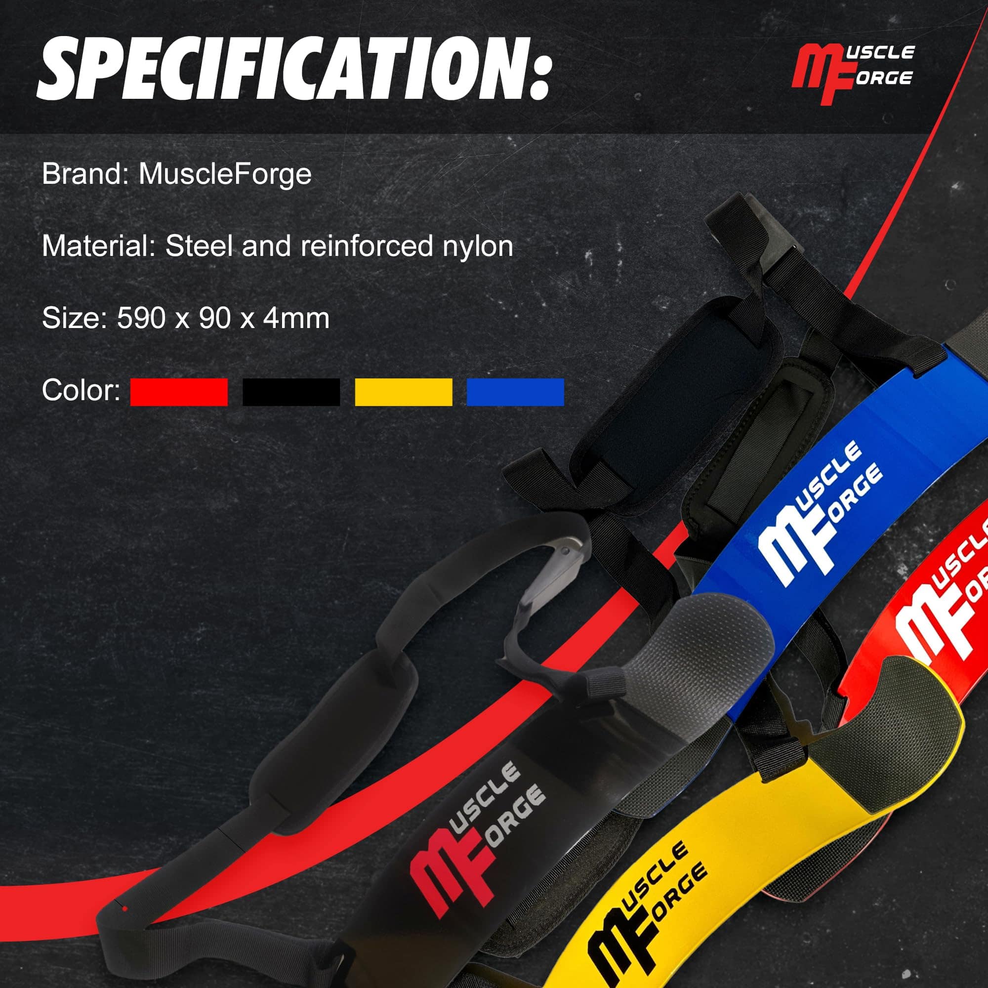 MuscleForge Arm Blaster para Bíceps y Tríceps -Negro - Imagen 6