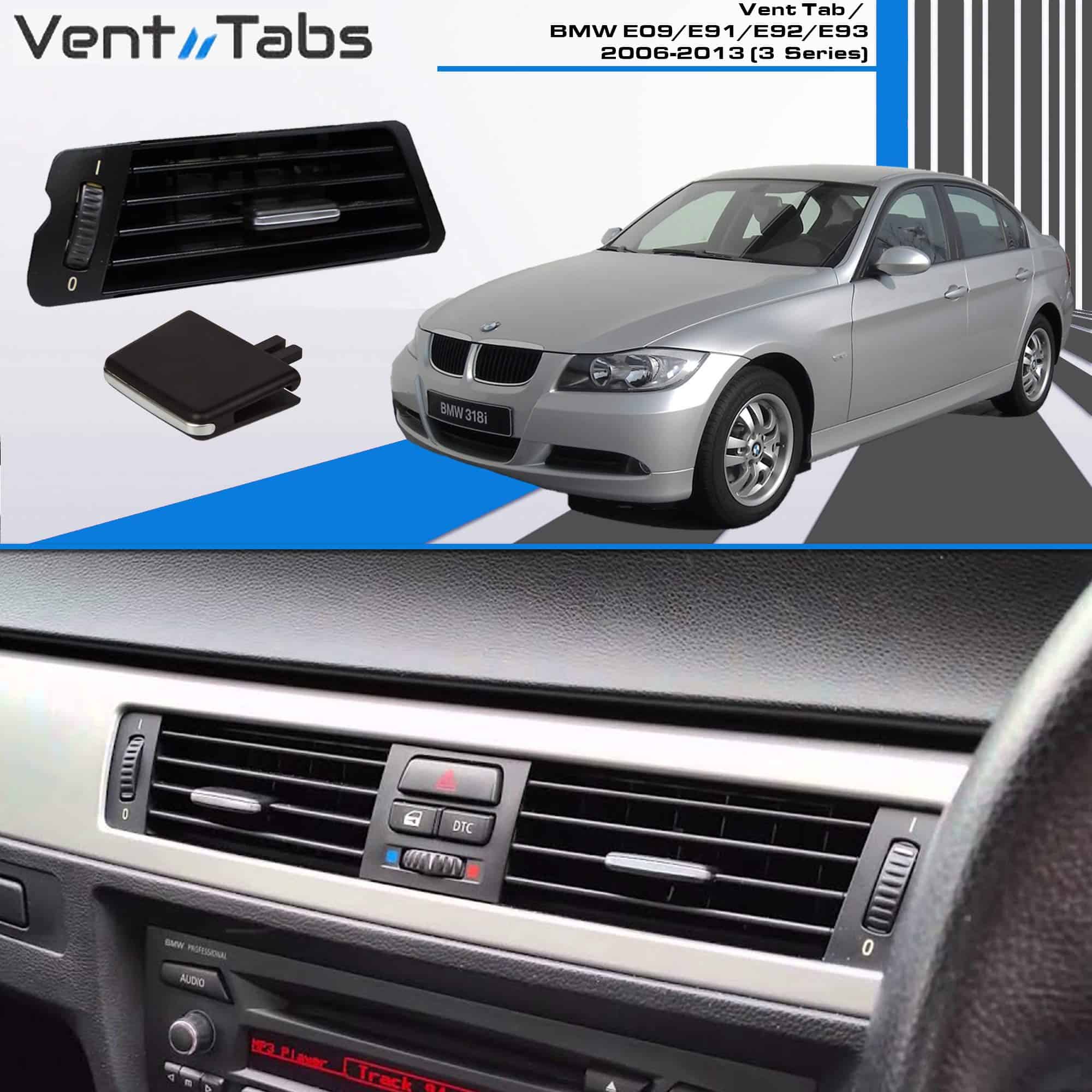 Vent Tabs VentTabs para BMW Serie 3 (2006-2013) - Imagen 5