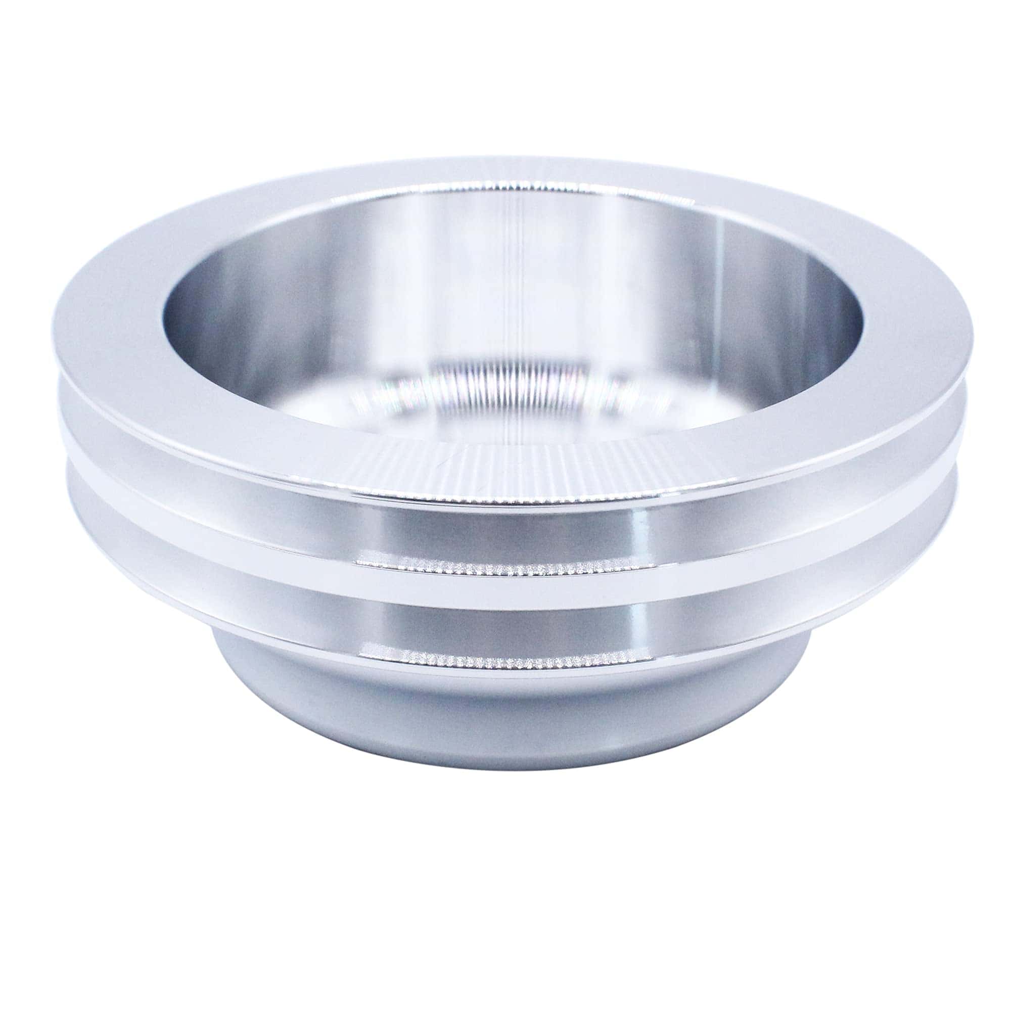 GSKMOTOR Polea de cigüeñal de 2 ranuras para SBC SB Chevy