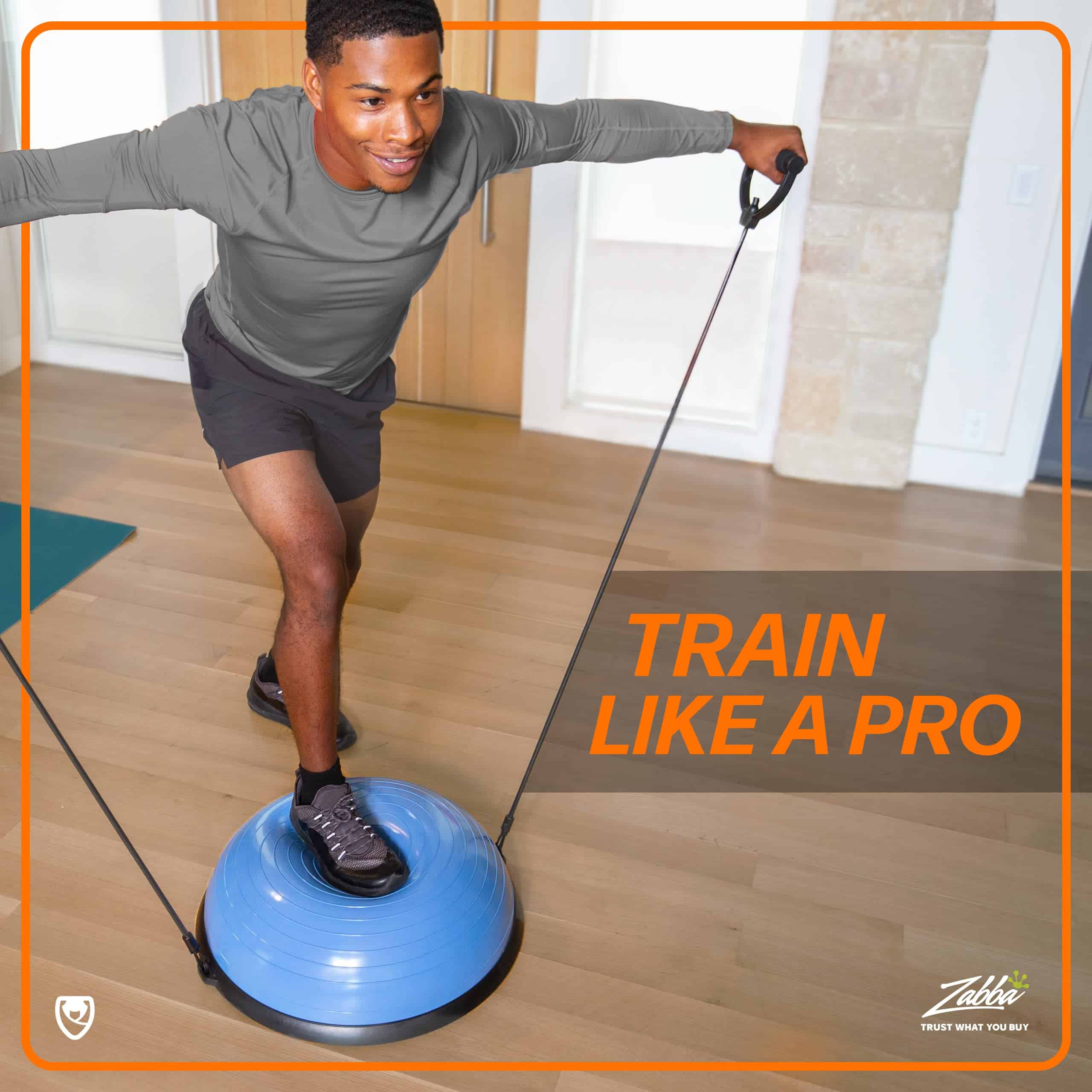 Balón de Equilibrio URBNFit Half - Entrenador de Equilibrio - Imagen 9