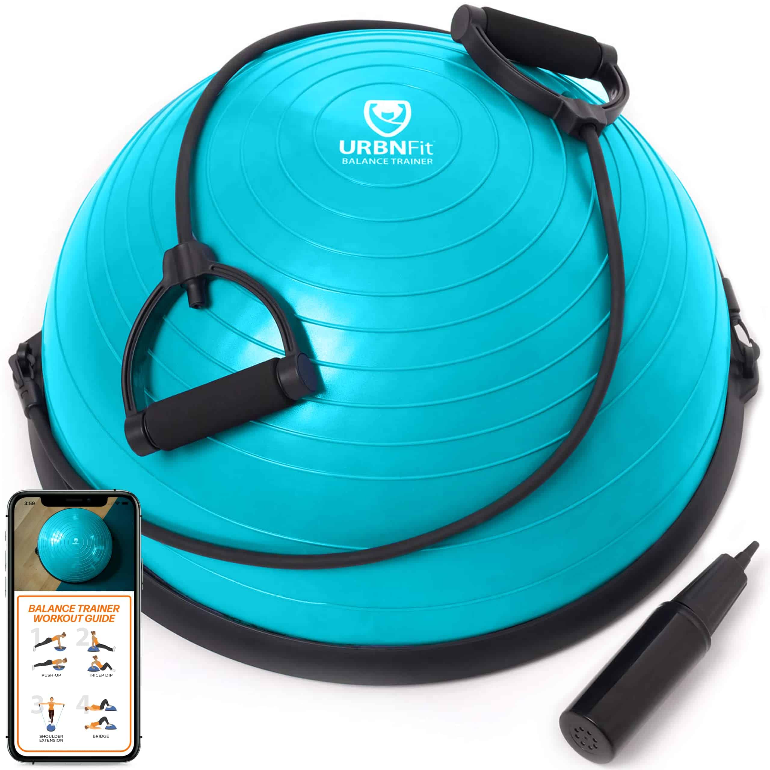 Balón de Equilibrio URBNFit Half - Entrenador de Equilibrio