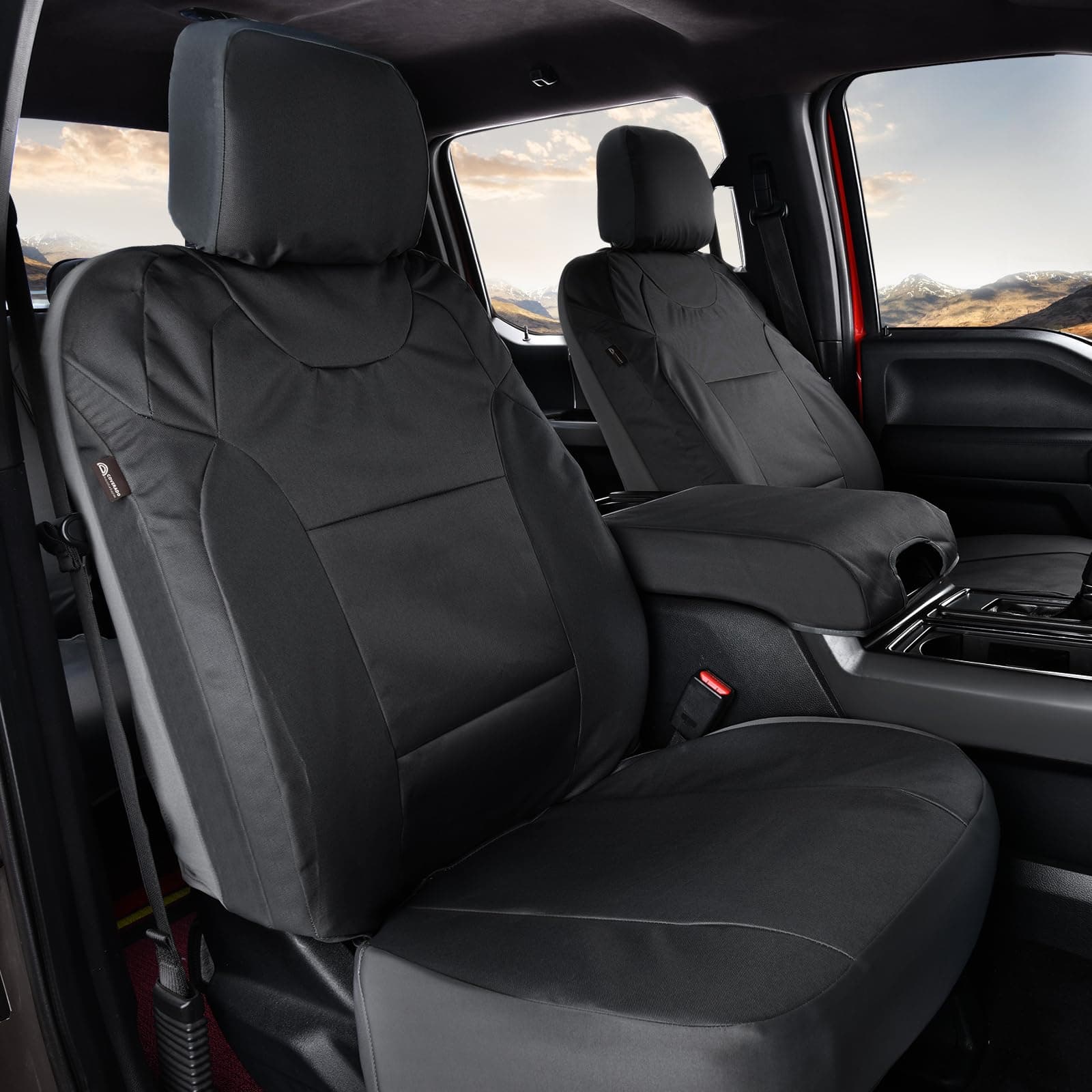 Fundas de asiento delanteras Coverado, Protector de asiento