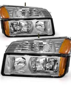 Conjunto de Faros Delanteros Compatible con 2002 2003 2004