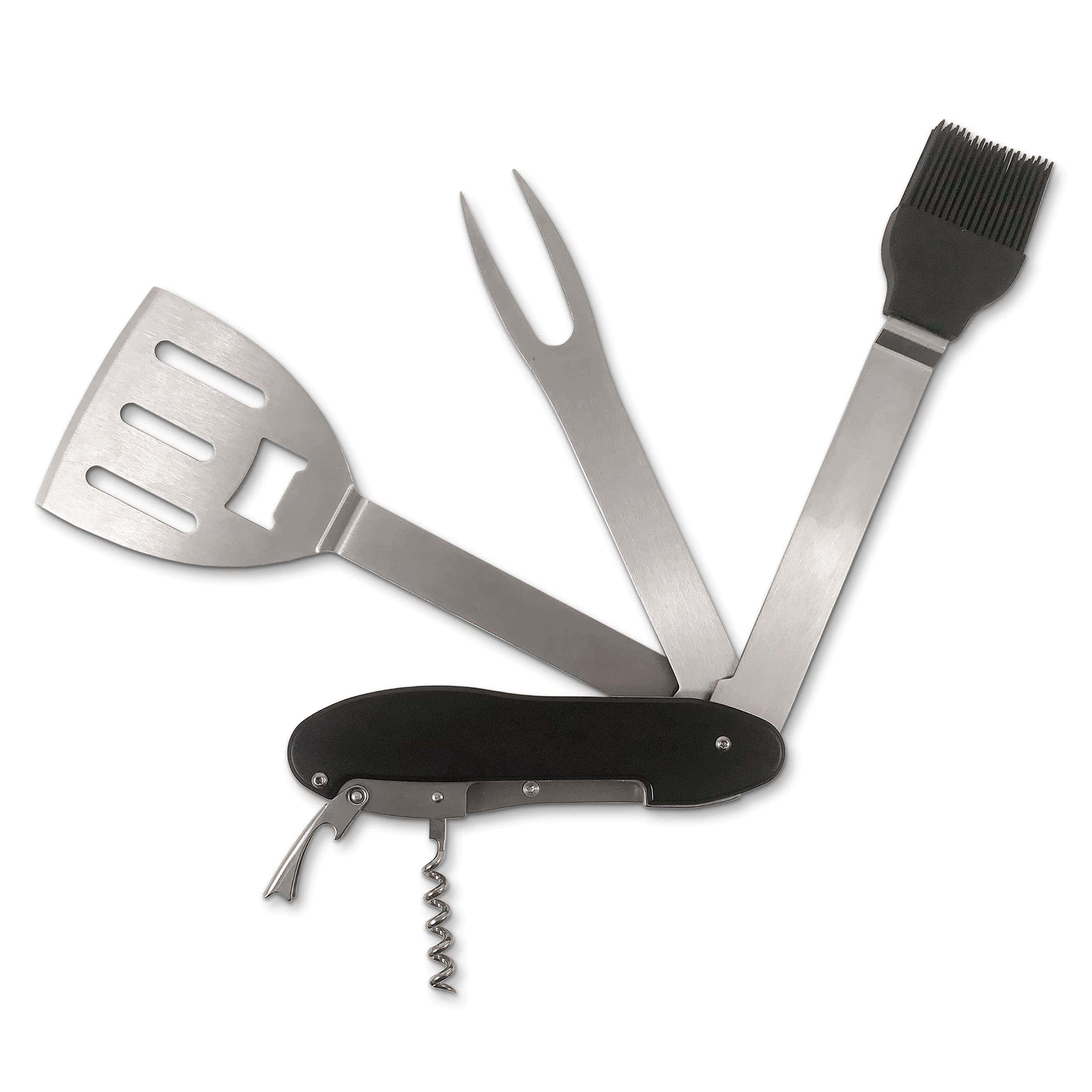 Set de Utensilios para Parrilla BBQ Multi-Tool de