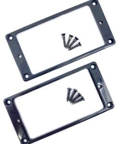 Set de 2 anillos de montaje plano de metal ALS con