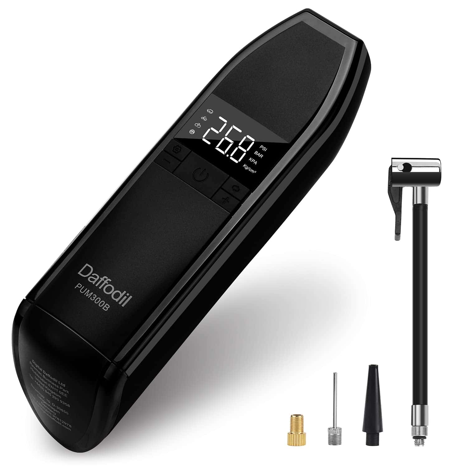 Inflador de llantas portable compresor de aire - Daffodil