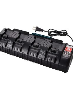 Cargador de batería WaxPar de 4 puertos Cargador rápido