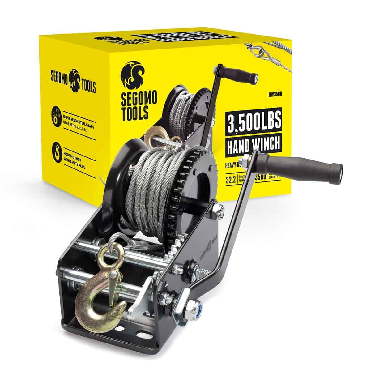 Segomo Tools Heavy Duty 3500 Libras Manual Dos Vías