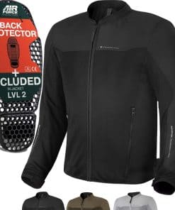 Chaqueta de moto SHIMA OPENAIR para Hombres - Ligera y
