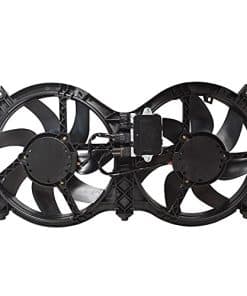 Ventilador de radiador doble con módulo de control para