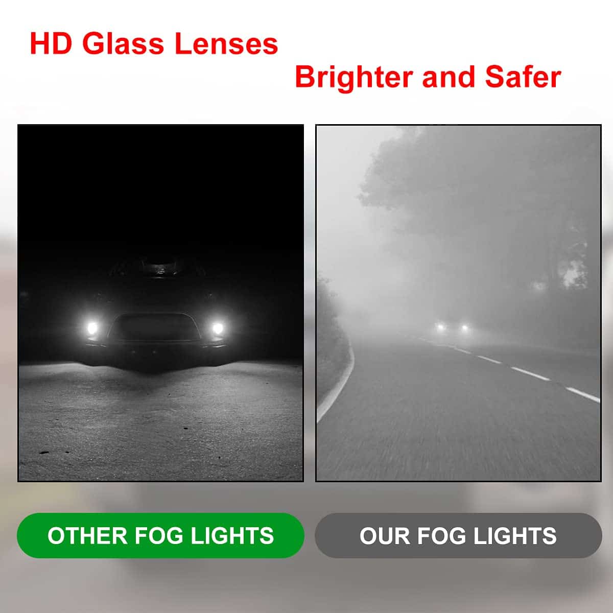 Conjunto de Luces de Niebla Nixon Offroad para Ford Mustang - Imagen 5