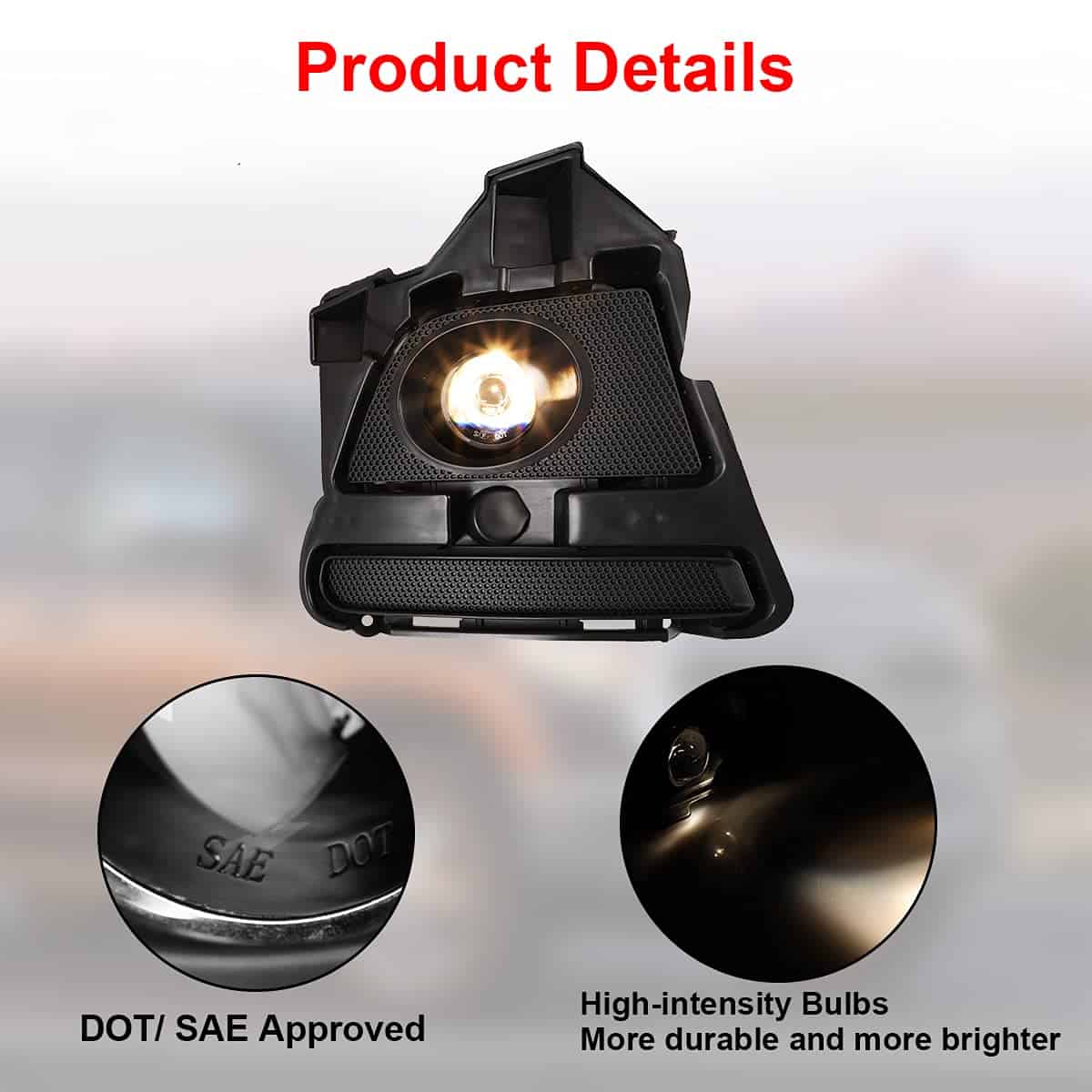 Conjunto de Luces de Niebla Nixon Offroad para Ford Mustang - Imagen 7