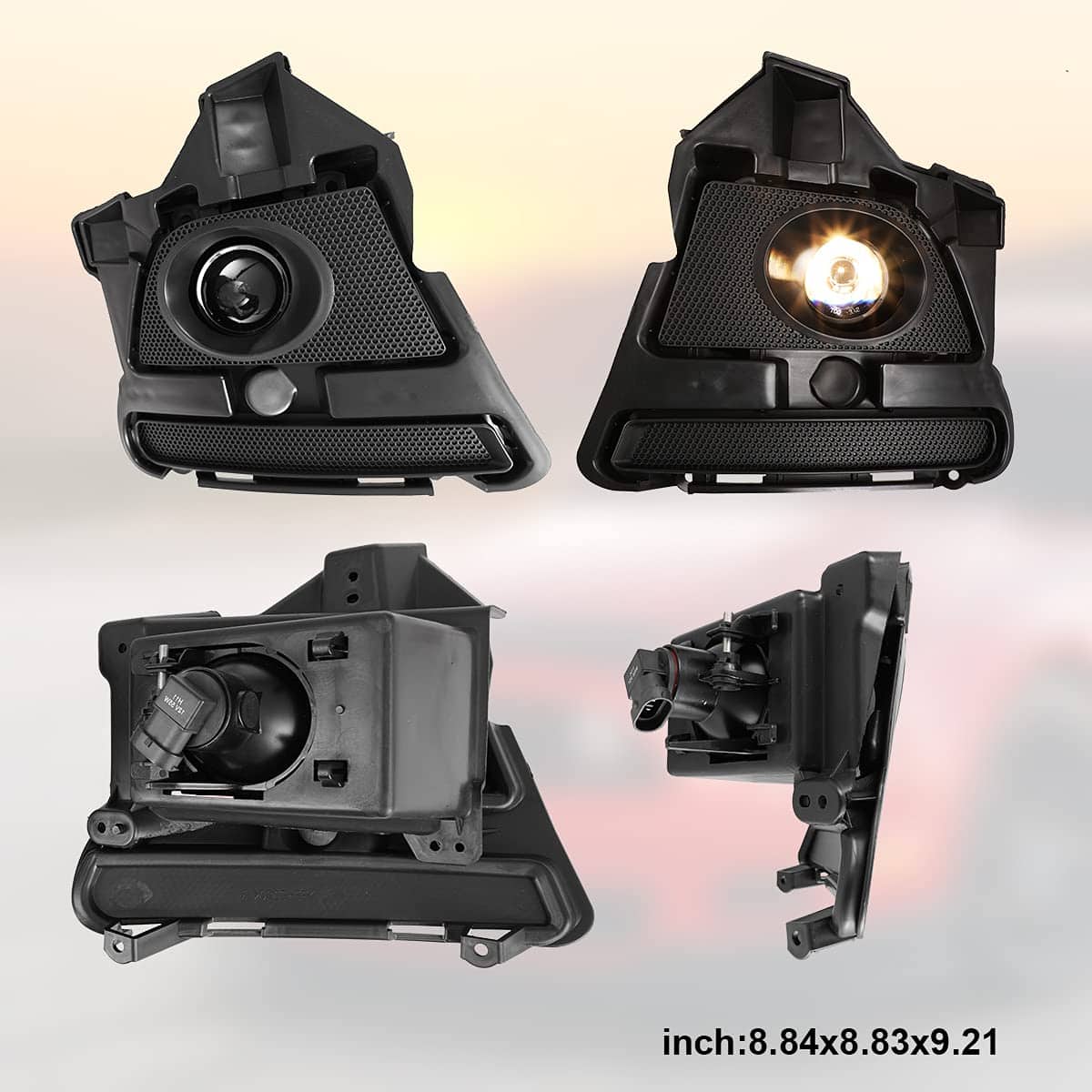 Conjunto de Luces de Niebla Nixon Offroad para Ford Mustang - Imagen 8