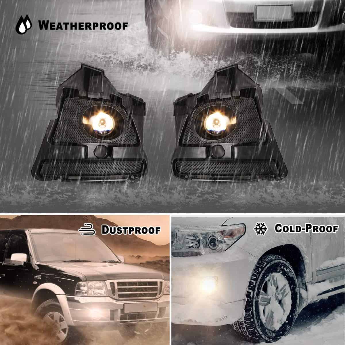 Conjunto de Luces de Niebla Nixon Offroad para Ford Mustang - Imagen 4