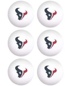 Pelotas de tenis de mesa WinCraft Houston Texans de 6