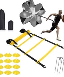 Set de Entrenamiento de Agilidad con Escalera -eo, y más