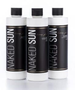 Conjunto de 3 soluciones de bronceado en aerosol Naked Sun