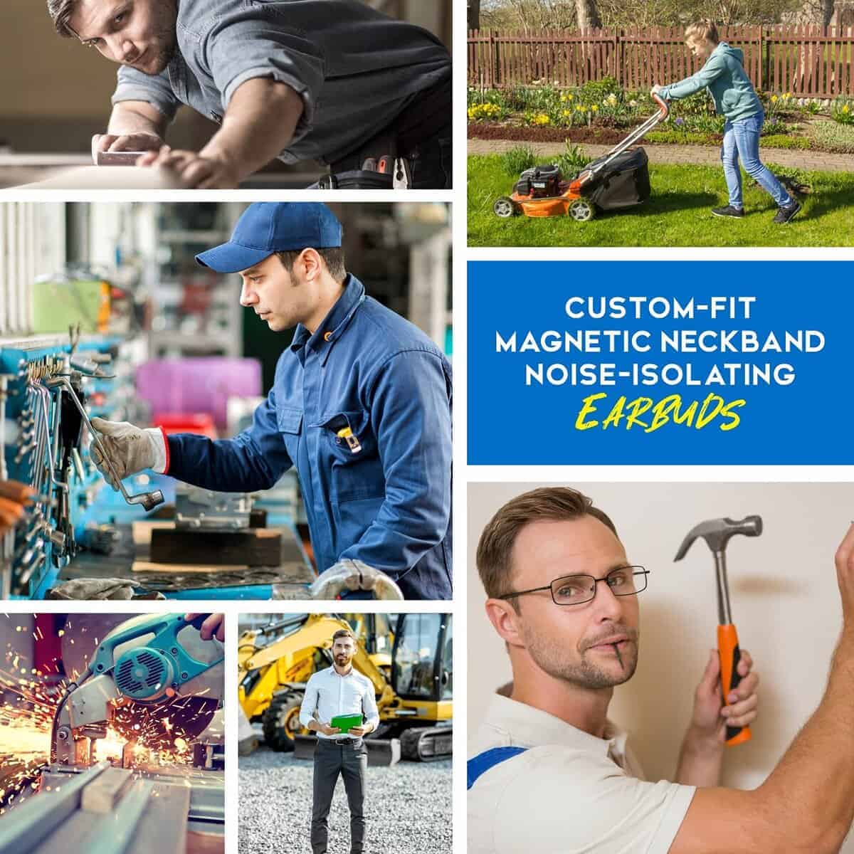 Audífonos inalámbricos con reducción de ruido MIPEACE, - Imagen 8