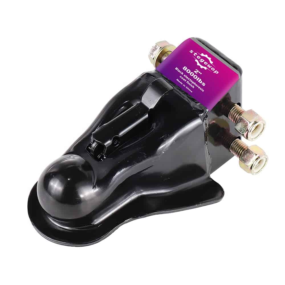 Enganche de remolque ajustable de 2" con pestillo de