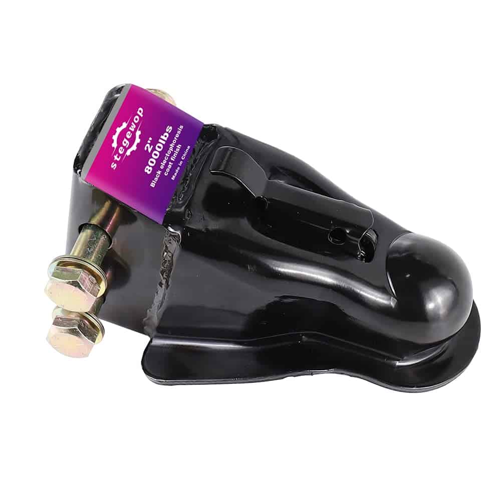 Enganche de remolque ajustable de 2" con pestillo de - Imagen 3