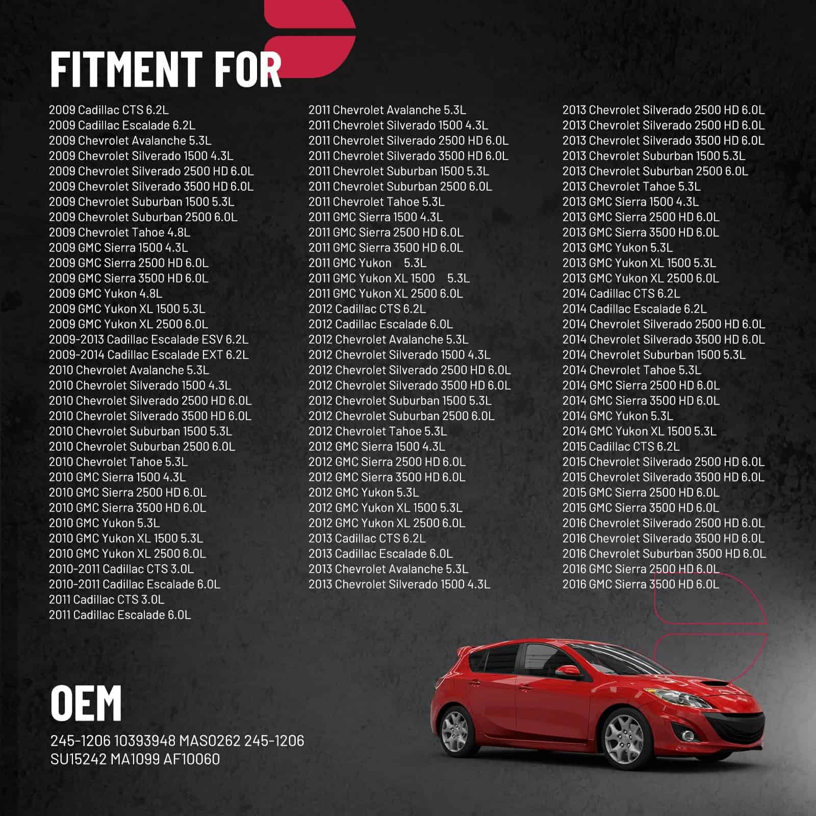 Sensor de flujo de aire masivo MAF BDFHYK, compatible con - Imagen 3