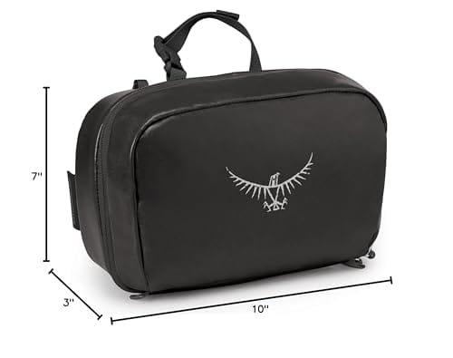 Bolsa de aseo colgante Osprey Transporter, Negro - Imagen 8