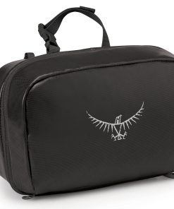 Bolsa de aseo colgante Osprey Transporter, Negro