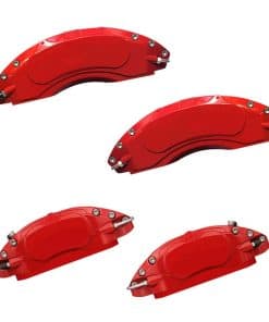 Cubiertas de Pinzas de Freno de Aluminio -Rojo