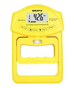 Medidor de fuerza de agarre digital GripX Dynamometer para