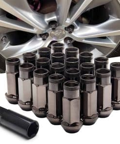 20pcs Tuercas de Rueda de Afinador Extendidas de Acero