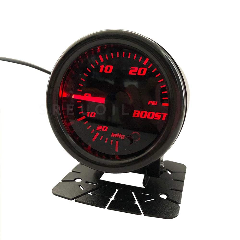 Medidor de Turbo Boost 52 mm Negro 0-30 PSI Medidor de - Imagen 8