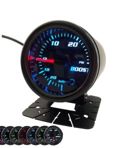 Medidor de Turbo Boost 52 mm Negro 0-30 PSI Medidor de