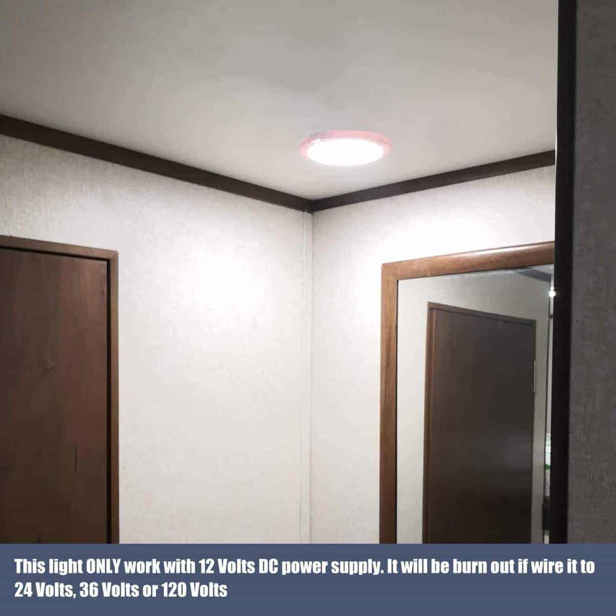 Facon 5" Luz Interior LED para RV - Juego de 3 Luces de - Imagen 3