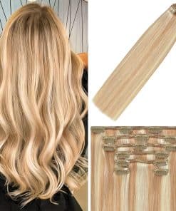 Extensiones de Cabello Clip In WindTouch -#12P613 Castaño Ro