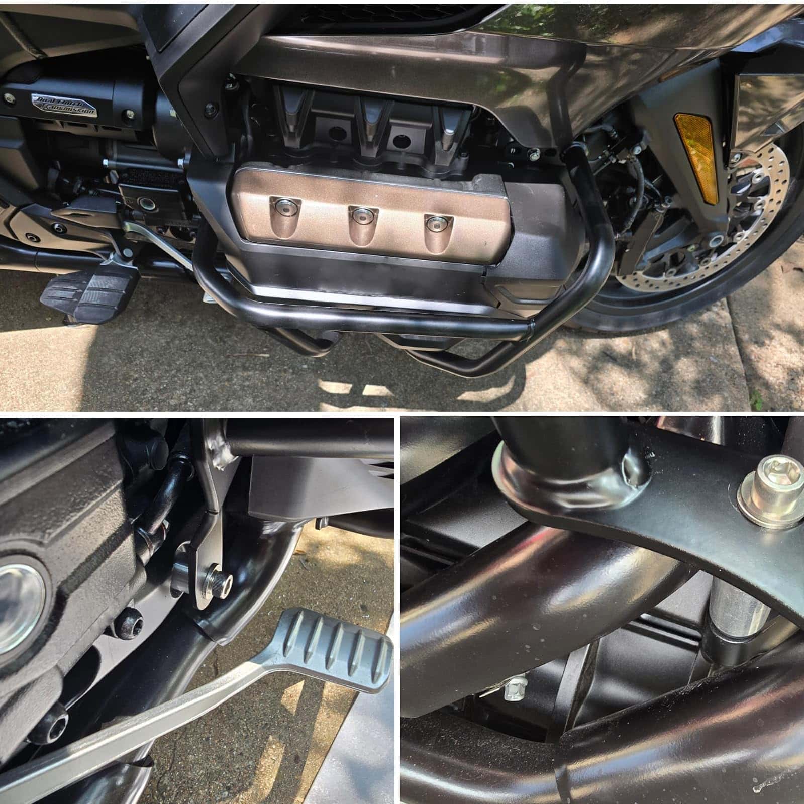 Worldmotop para Guardabarros de Motor GL800 Compatible con - Imagen 7