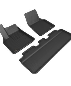 Tapete de piso Kagu a medida en 3D MAXpider (Negro)