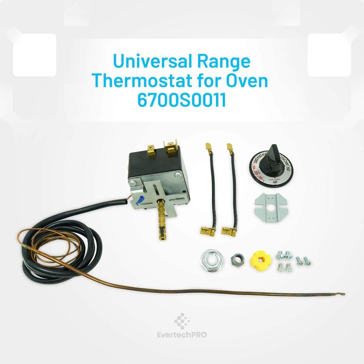 Kit de termostato de rango EvertechPRO de reemplazo para - Imagen 4