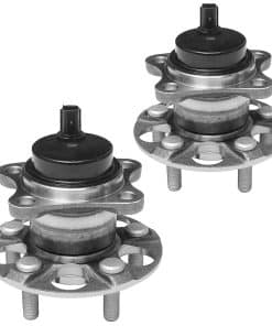 Conjunto de 2 cubo de rueda trasera y ensamblaje de