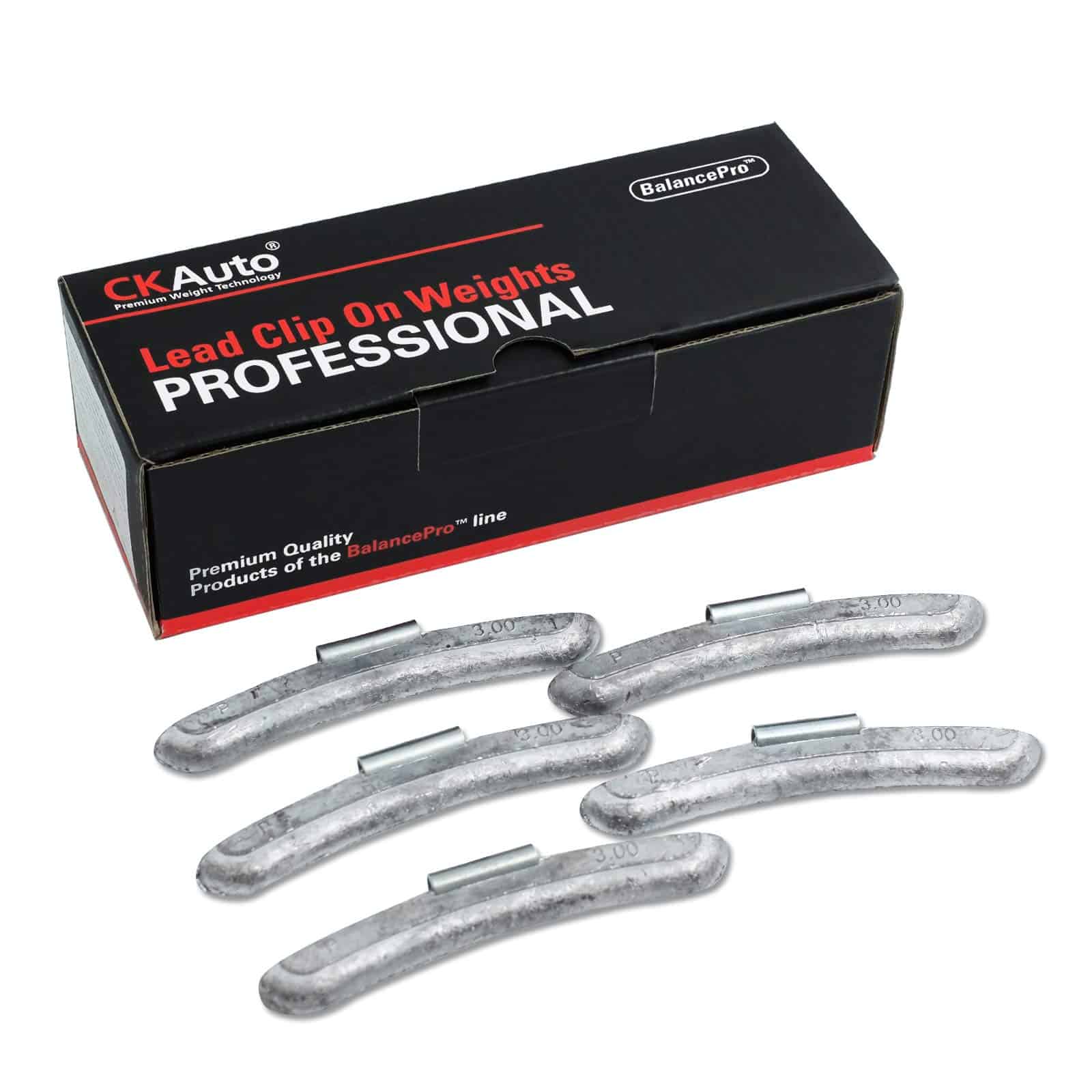 Contrapesos de rueda tipo P 3.00oz CKAuto, P300, con clip