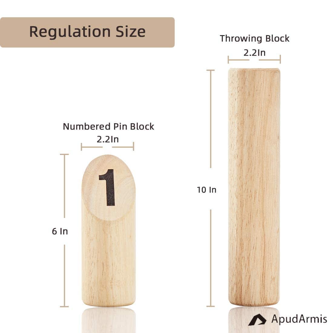 Juego de Lanzamiento de Bloques Numerados ApudArmis, Juego - Imagen 4