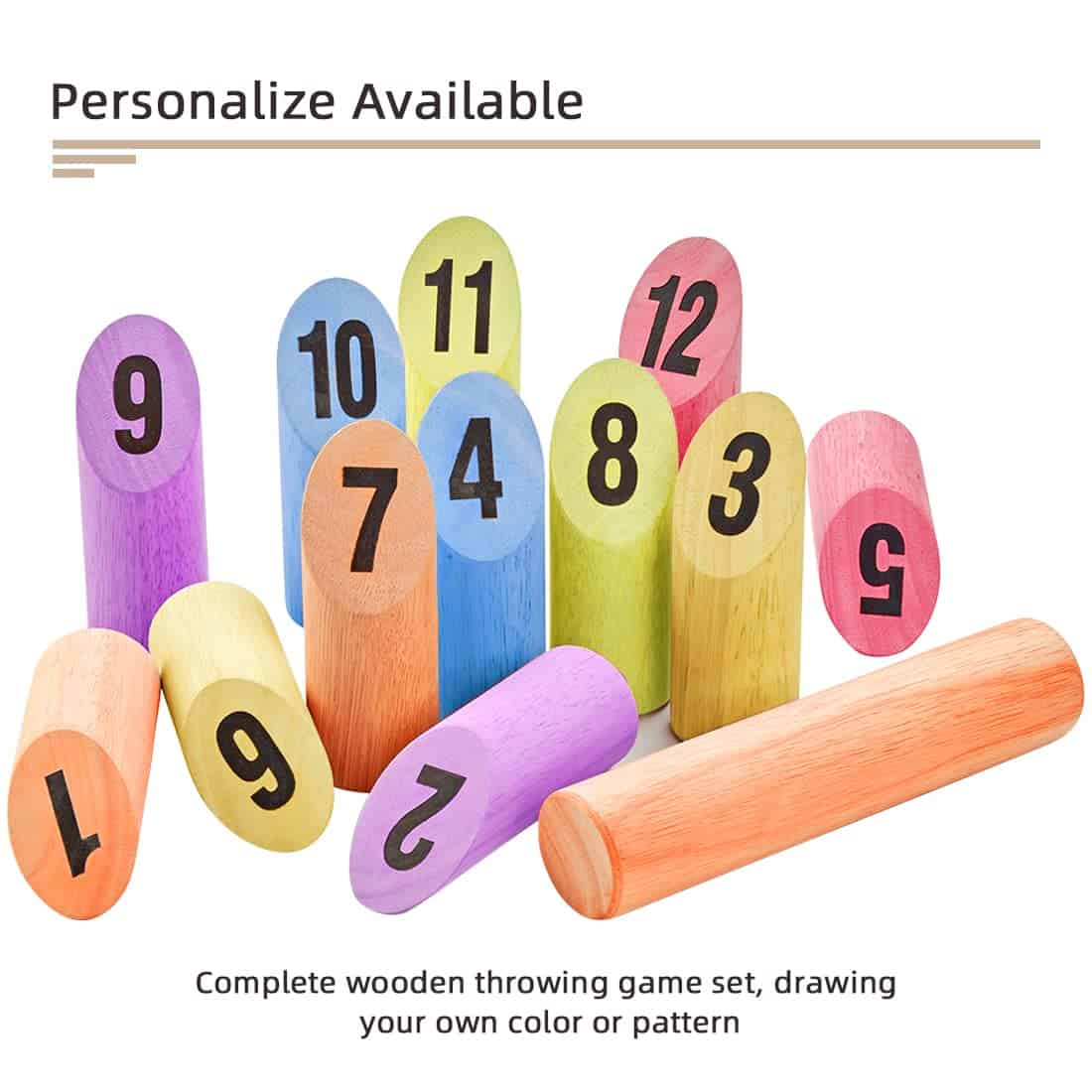 Juego de Lanzamiento de Bloques Numerados ApudArmis, Juego - Imagen 8