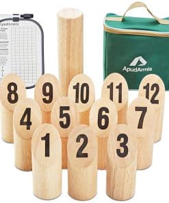 Juego de Lanzamiento de Bloques Numerados ApudArmis, Juego