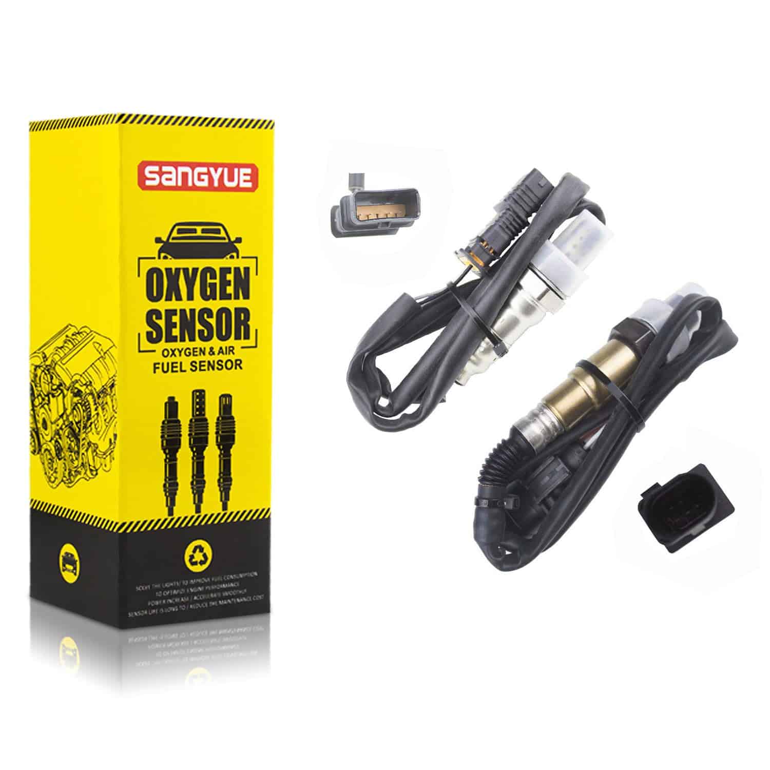 Sangyue 2X Sensor de Oxígeno O2 1 & 2 para 2011-2017 BMW X3