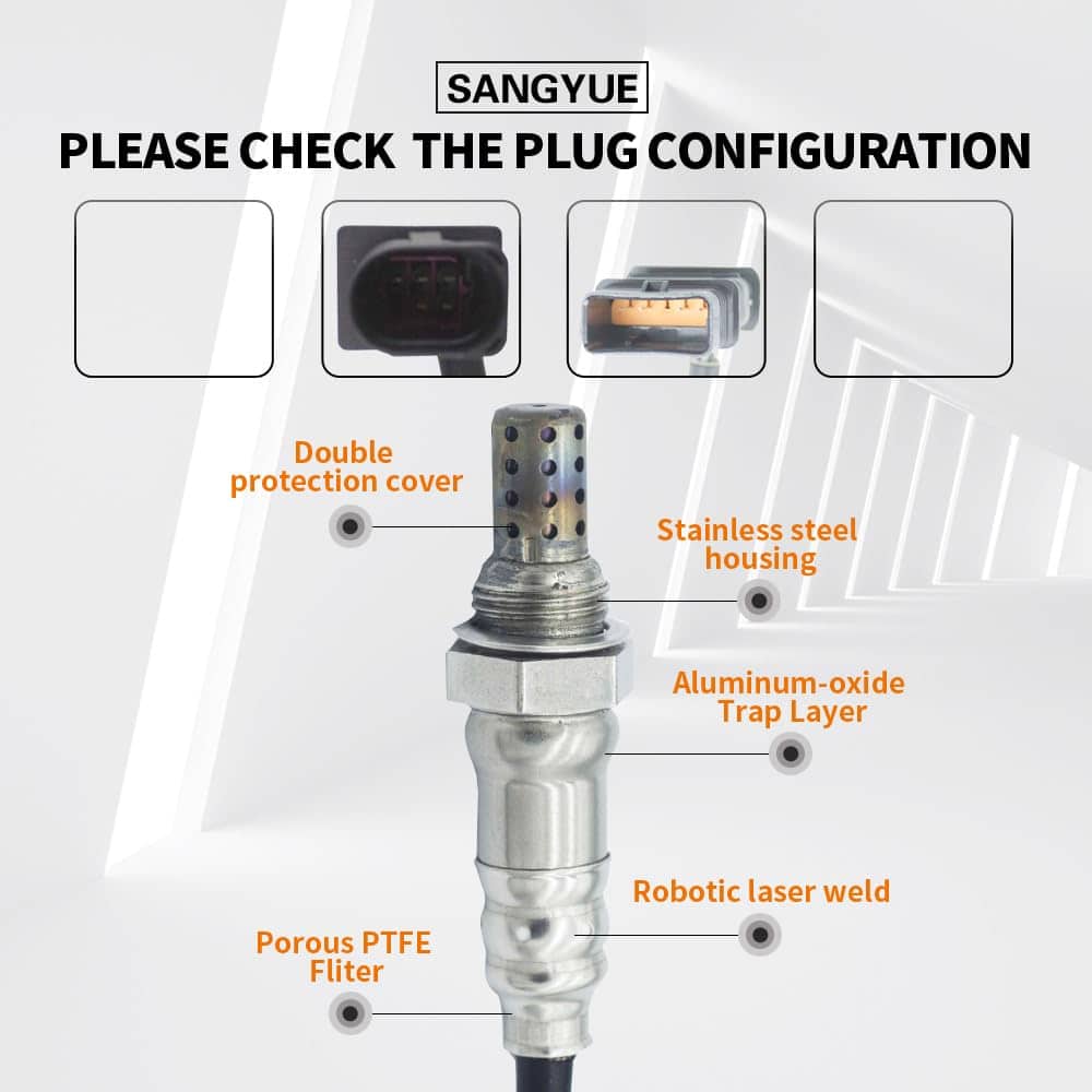 Sangyue 2X Sensor de Oxígeno O2 1 & 2 para 2011-2017 BMW X3 - Imagen 3